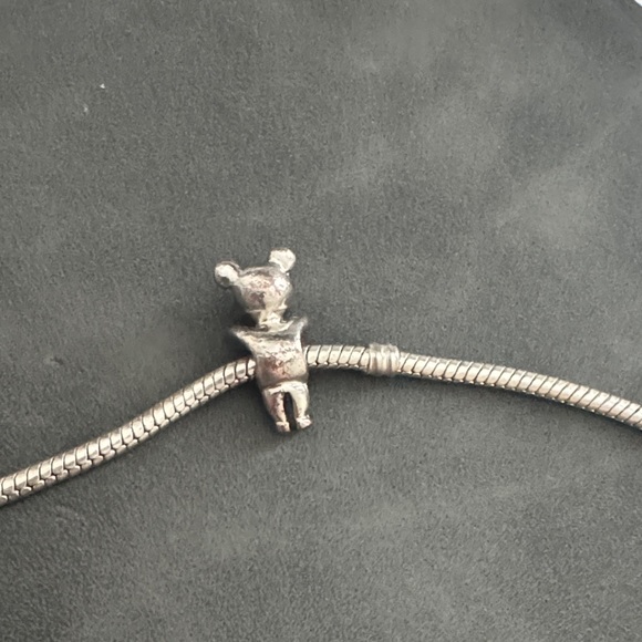 Pandora Silver Bracelet with Bear Charm - Picture 3 of 4